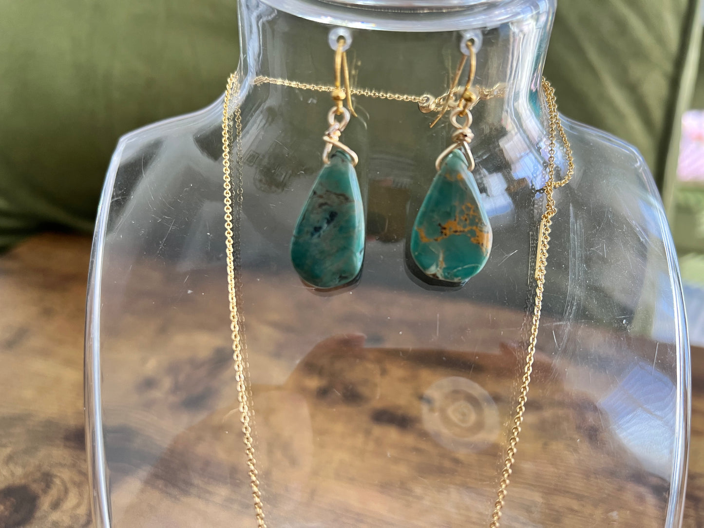 Turquoise Teardrops