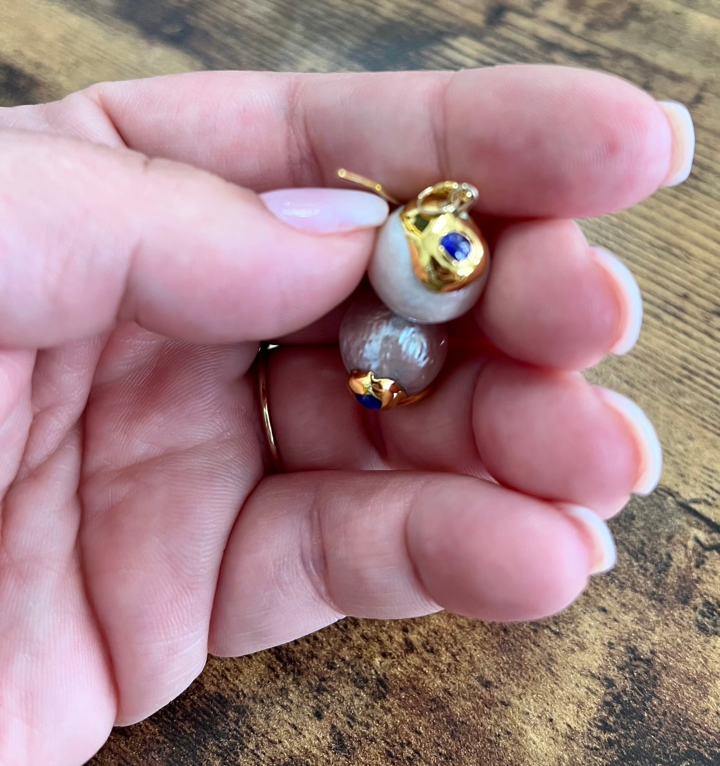 Potato Pearl Earrings