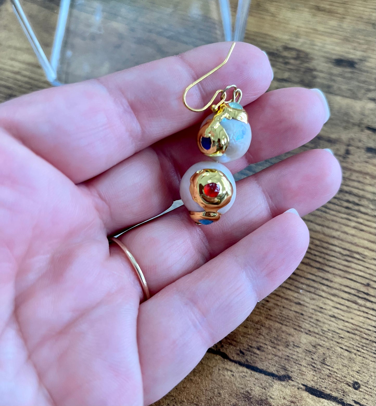 Potato Pearl Earrings