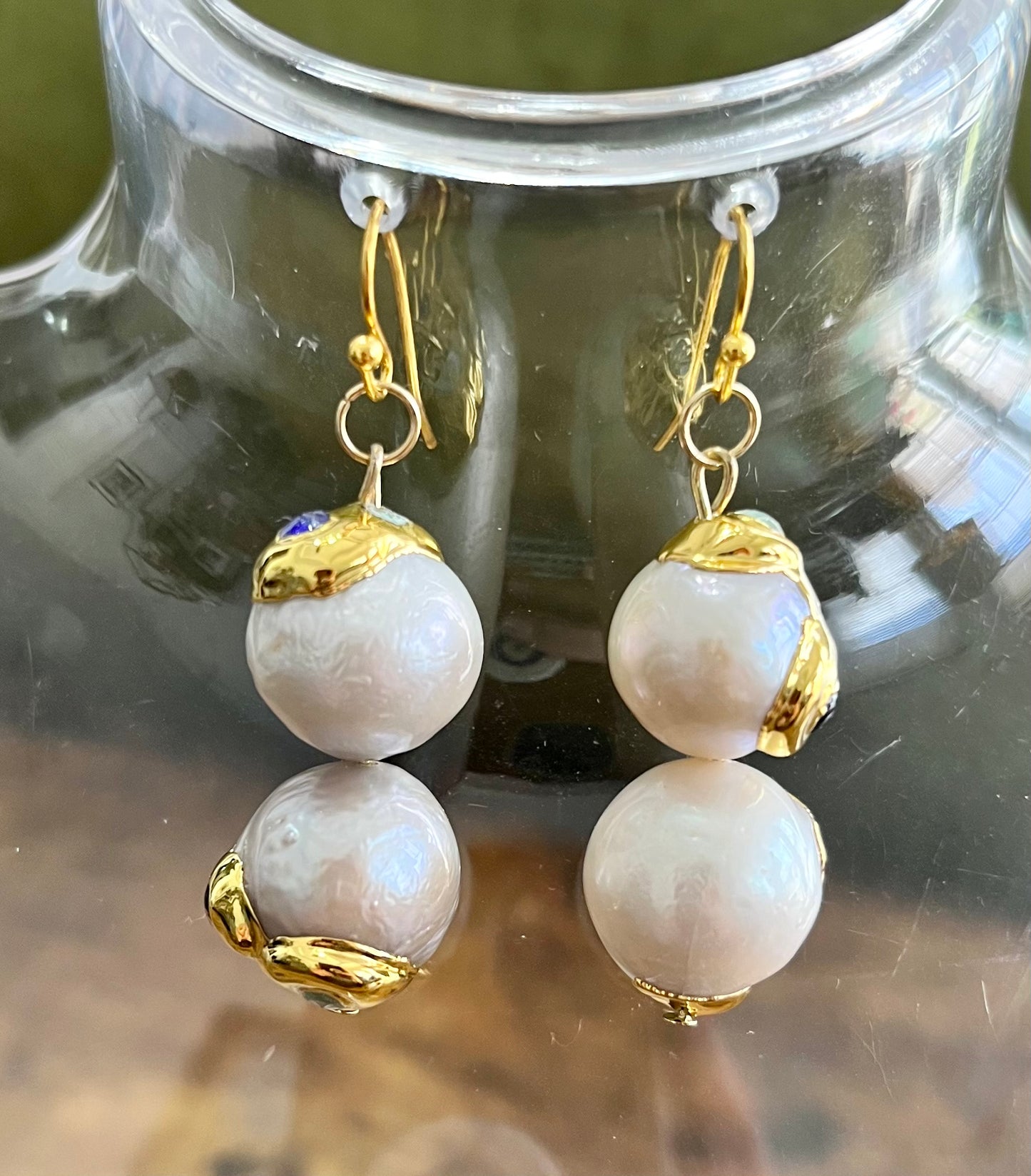 Potato Pearl Earrings