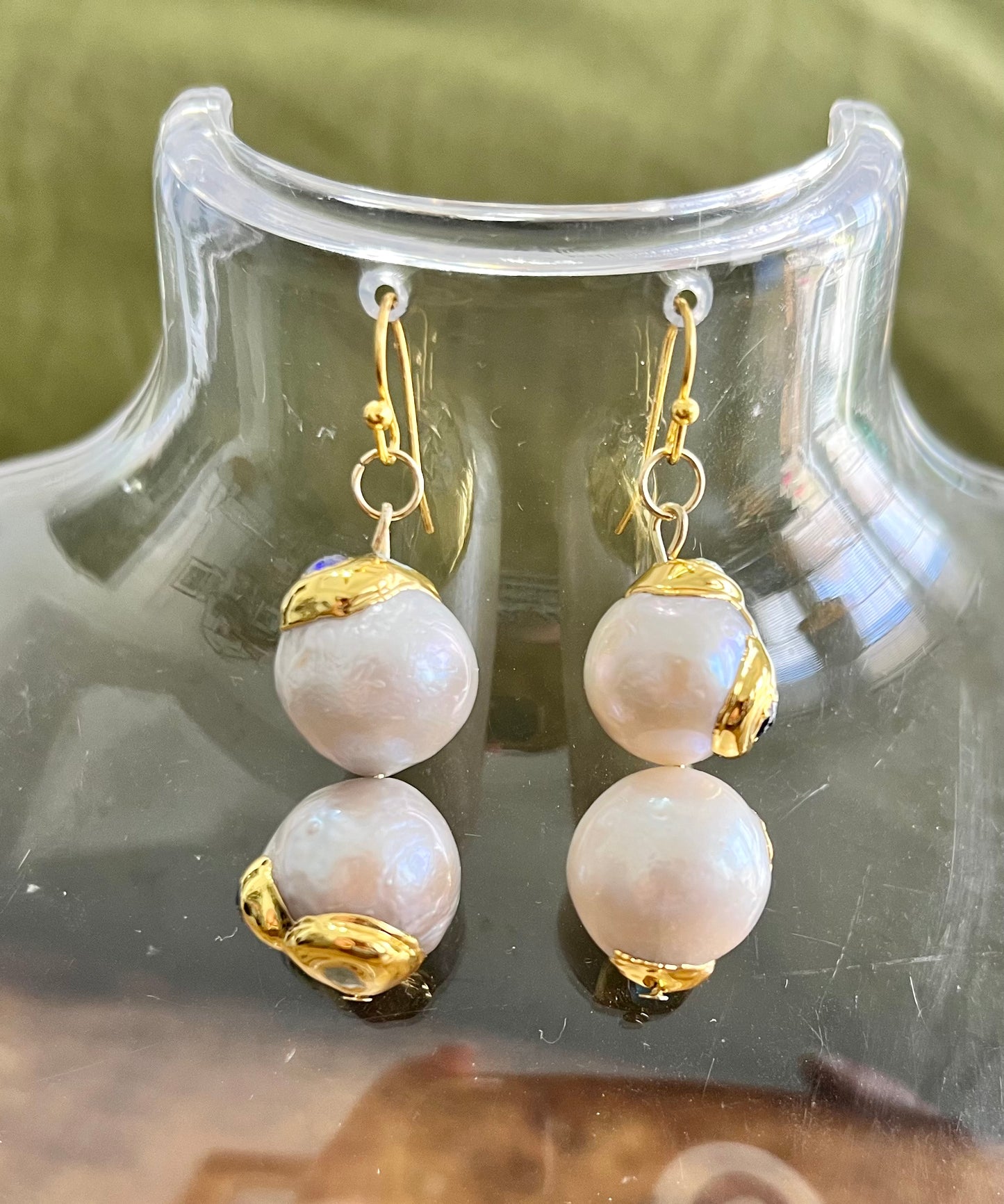 Potato Pearl Earrings