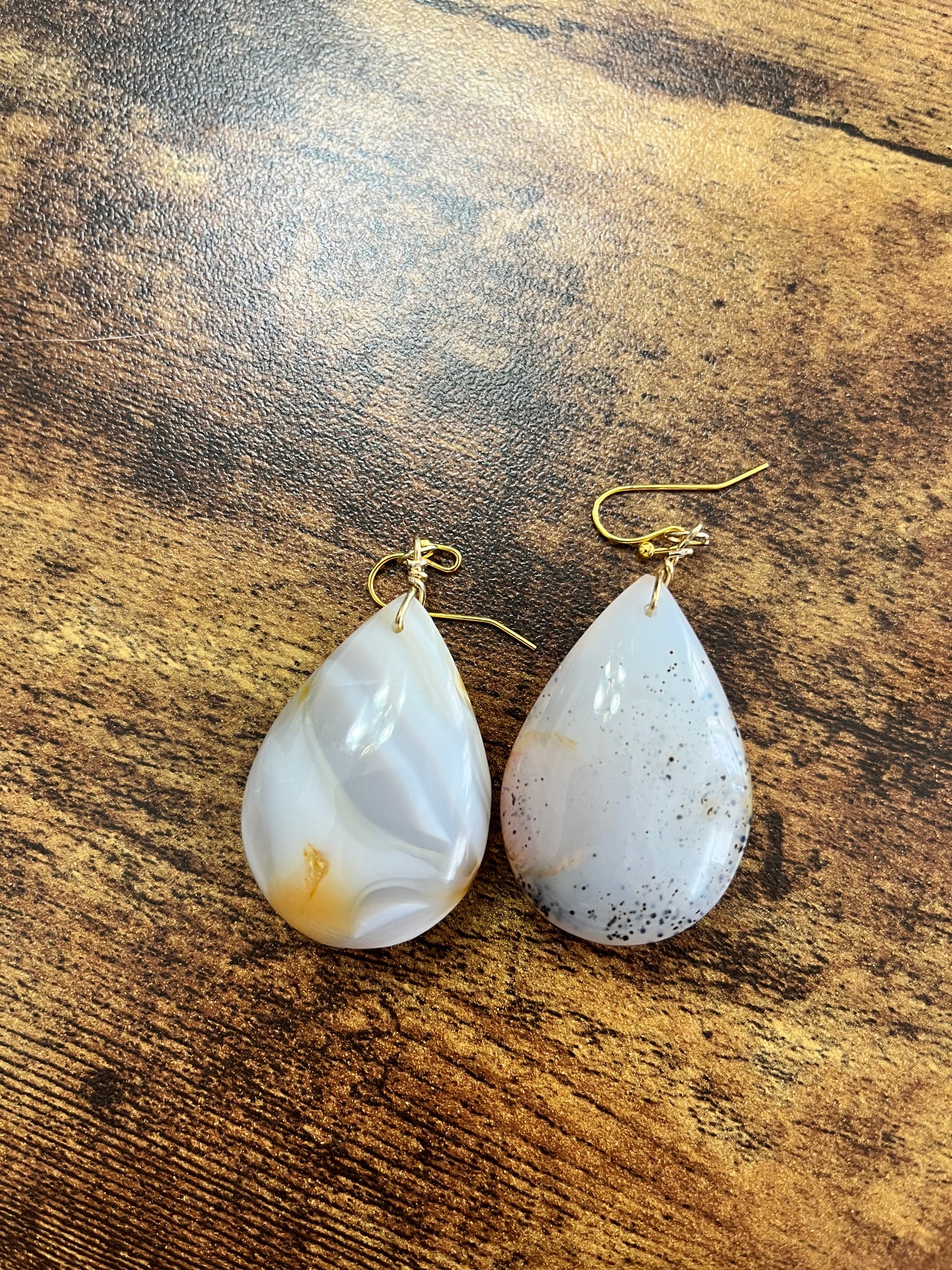 Montana Agate Teardrop